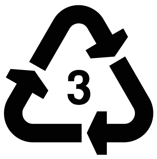 Answer: Vinyl or Polyvinyl Chloride (PVC)         